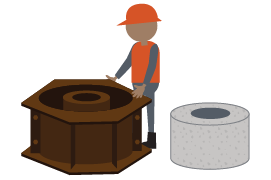 Precast producer icon